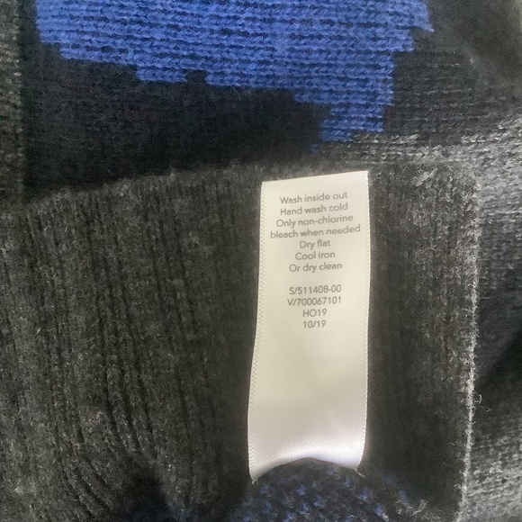 Athleta Wool Cashmere Leopard Crew Sweater MSRP$ 228 - Picture 12 of 16